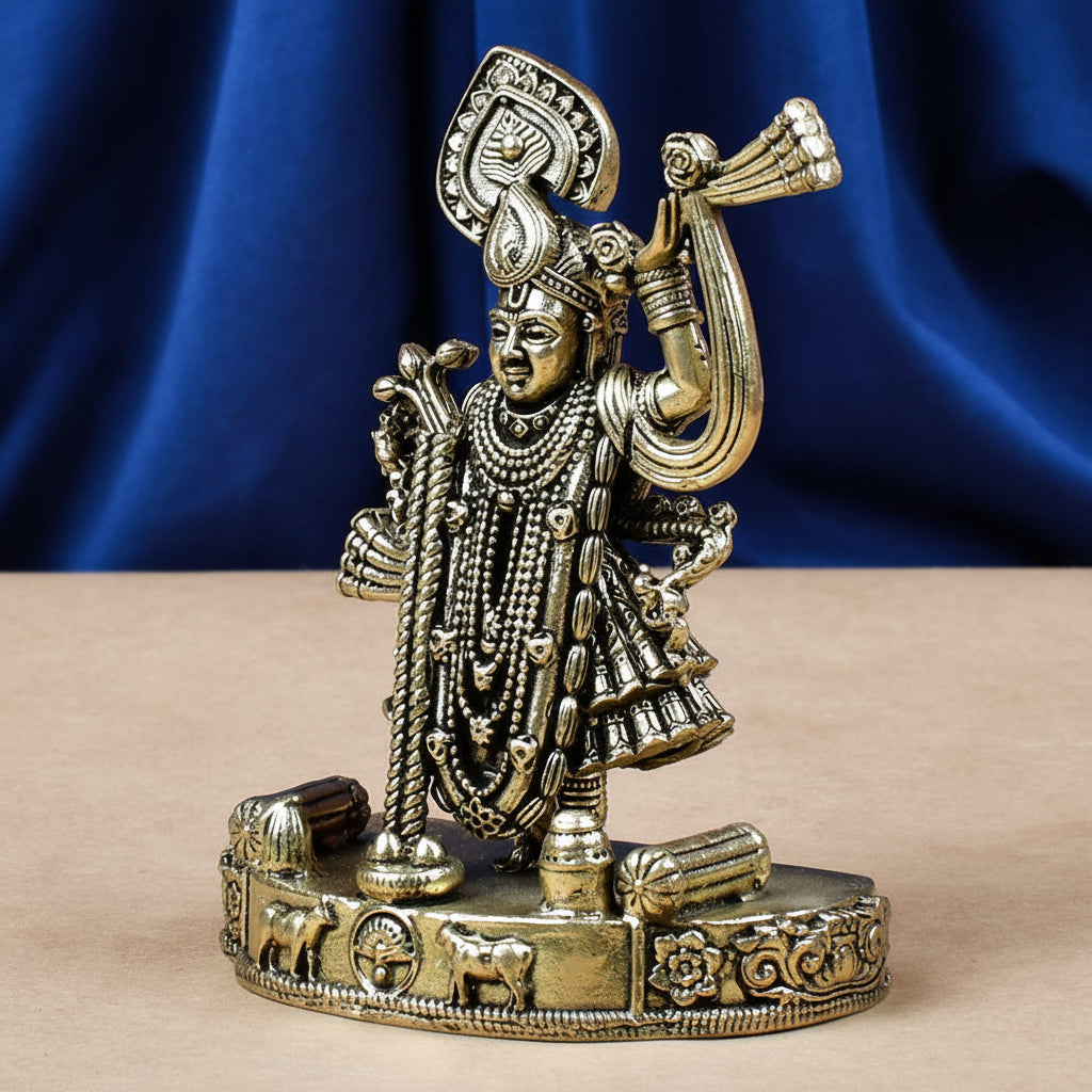 Shreenathji Ashtadhatu Idol