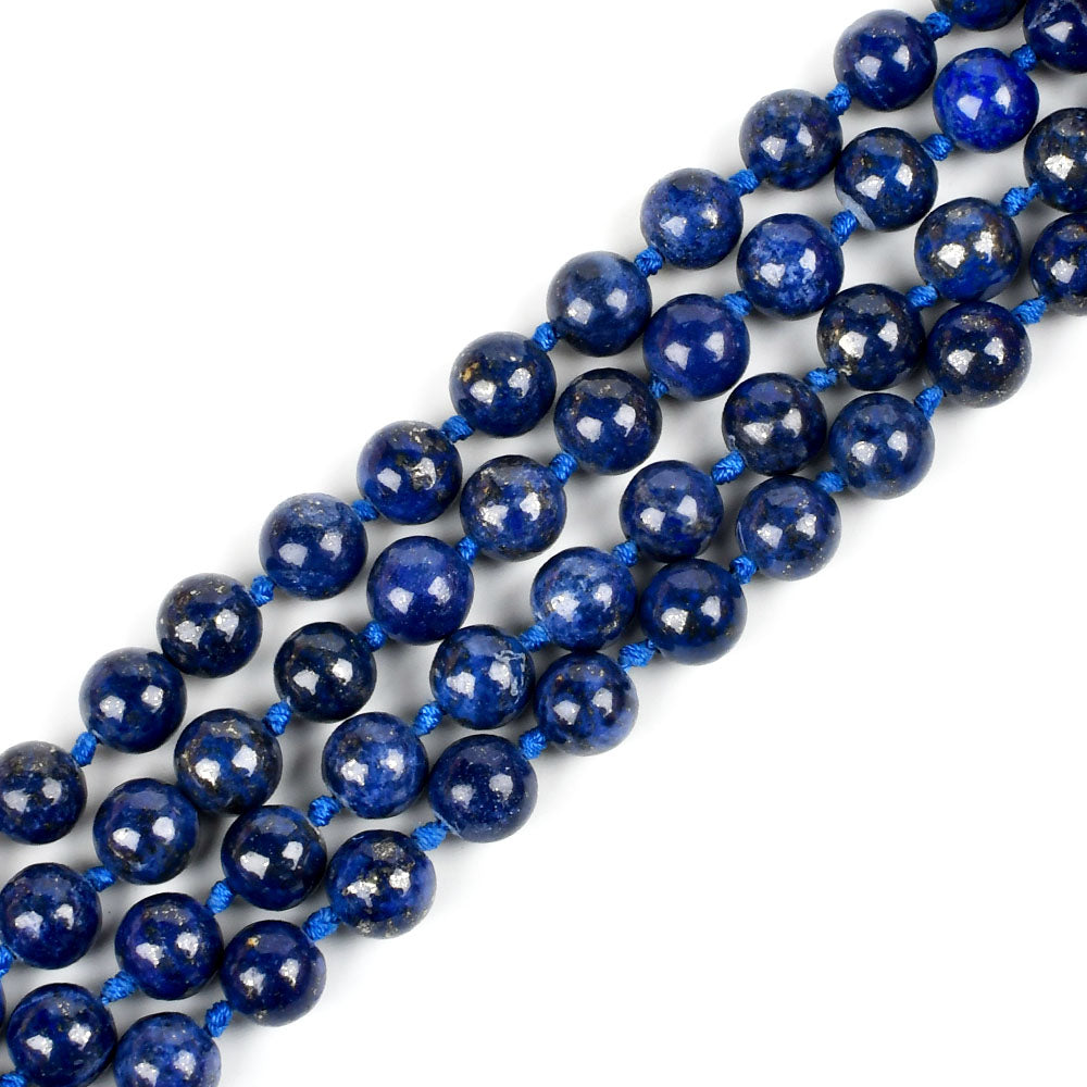 Natural Lapis Lazuli Mala-6 mm