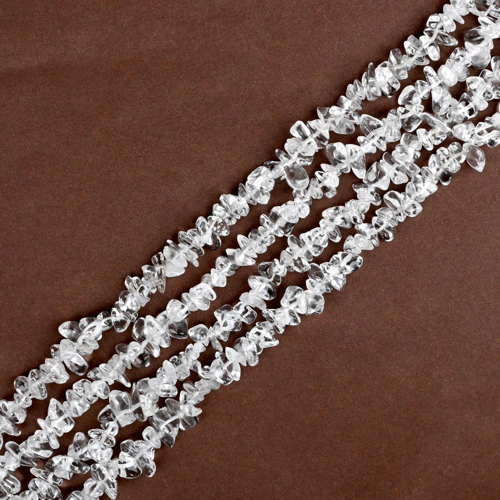 Sphatik Uncut Beads Necklace