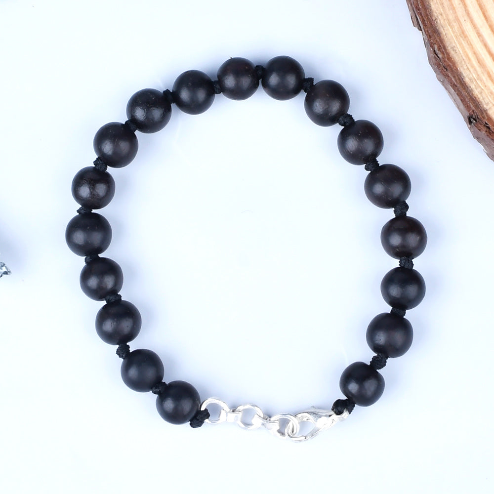 Karungali Black Ebony Bracelet-10 mm