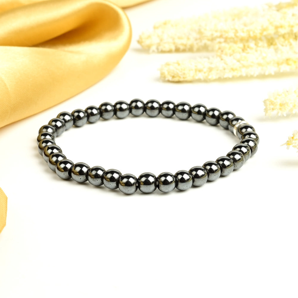 Natural Hematite Beads Bracelet-8 mm