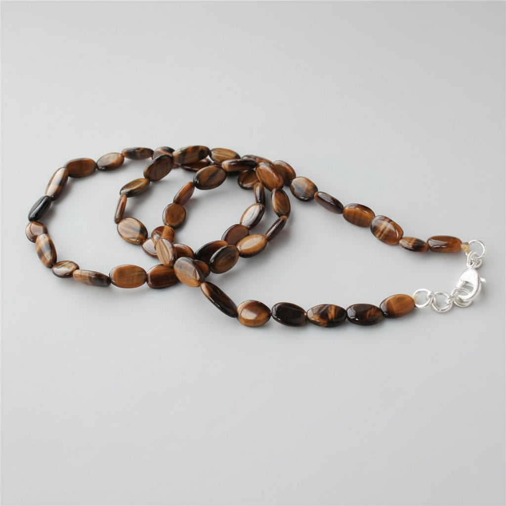 Tiger Eye Necklace Mala