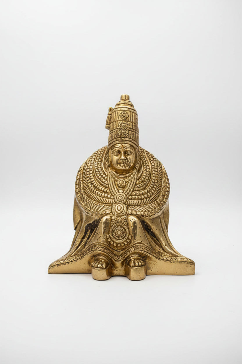 Tulja Bhavani Brass Idol 11 Inch Premium Handcrafted Deity Statue