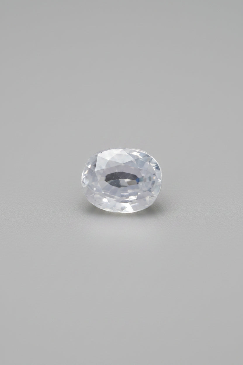 White Zircon Stone - 3 Carat Approx