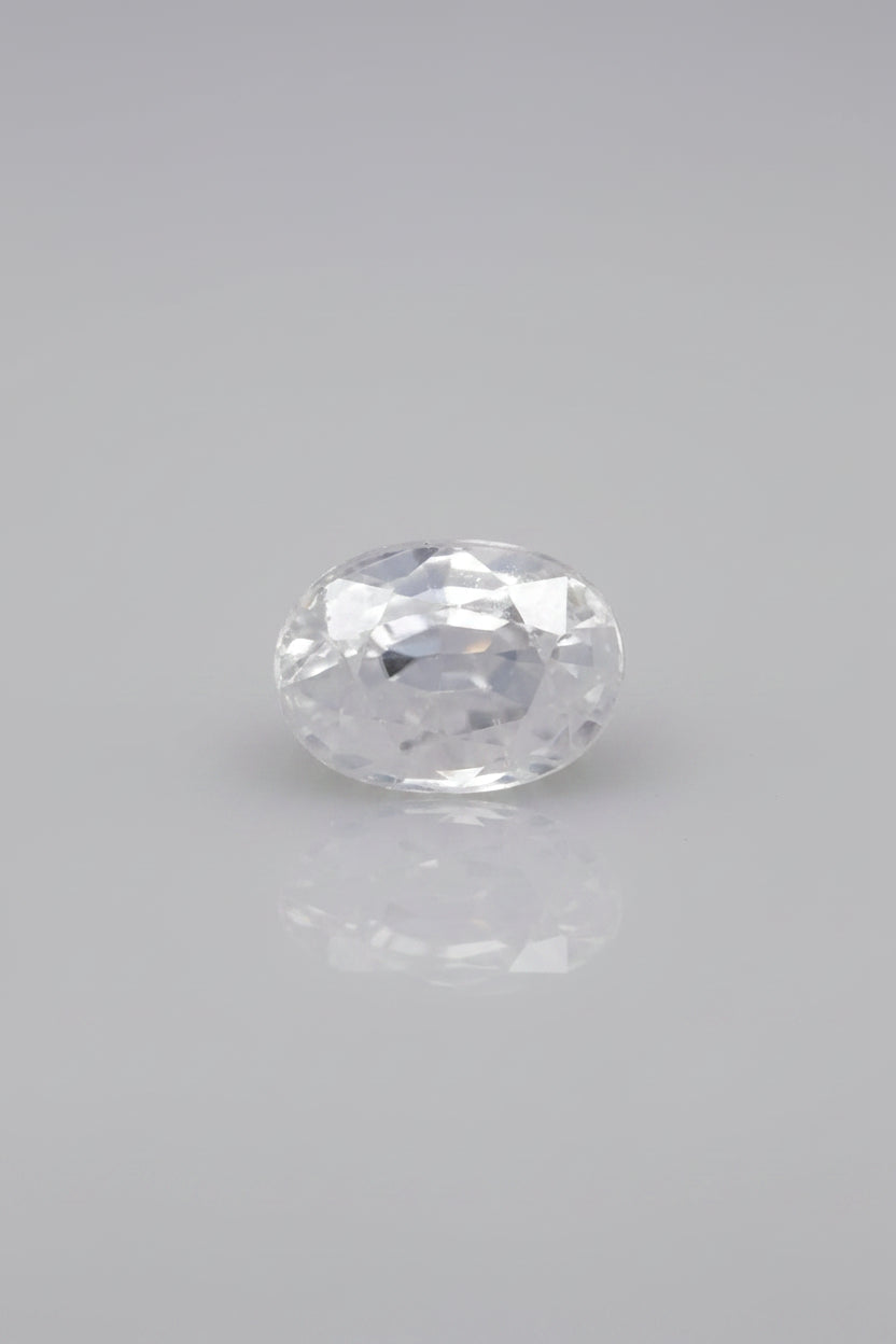 White Zircon Stone - 5 Carat Approx