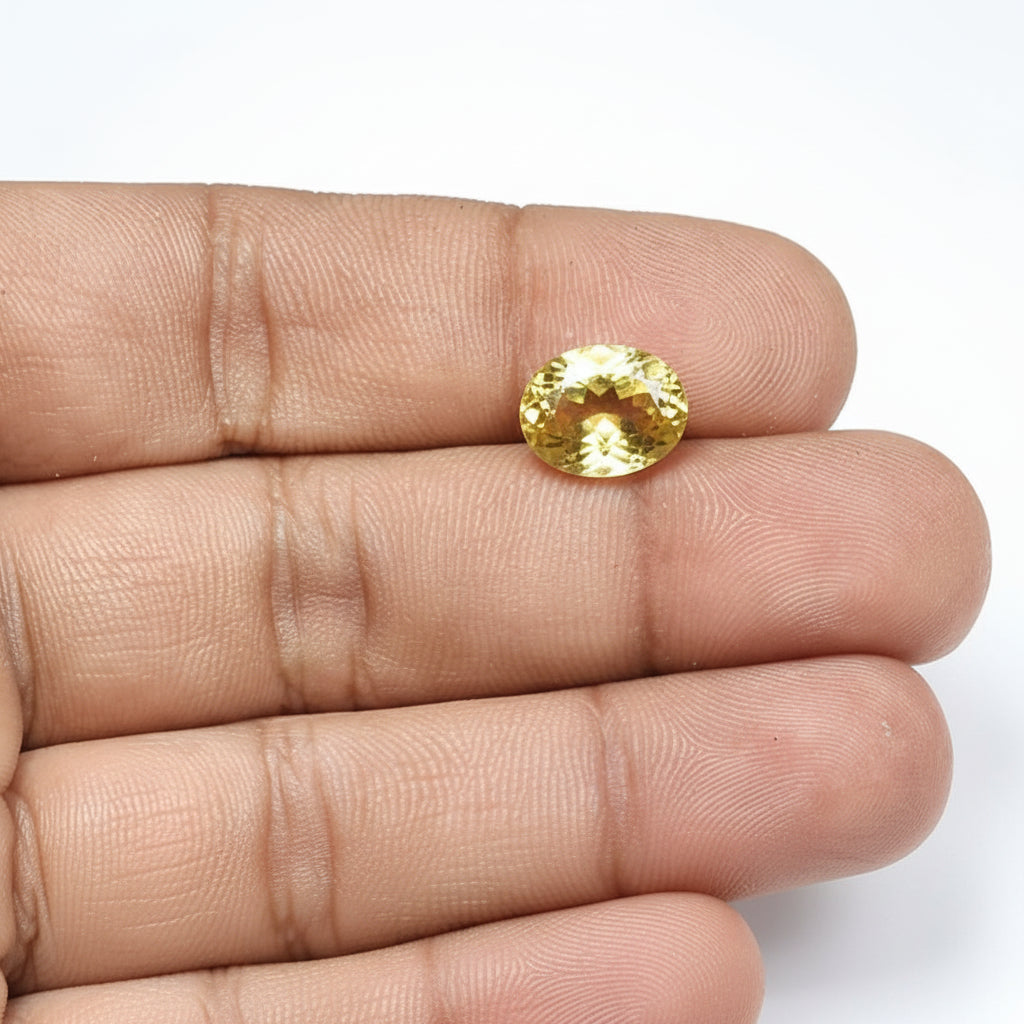 Heliodor Stone - 4 Carat Approx