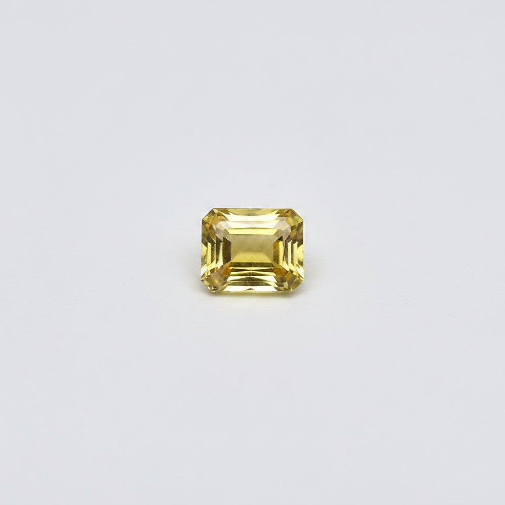 Heliodor Stone 6 Carat Approx Natural Golden Beryl for Sun Planet