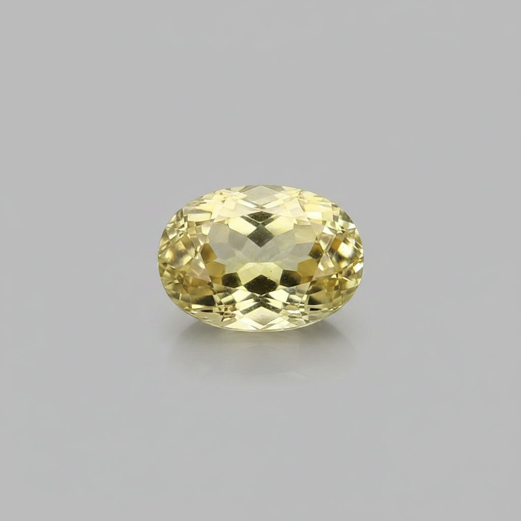 Yellow Sapphire Stone - 6 Carat Approx