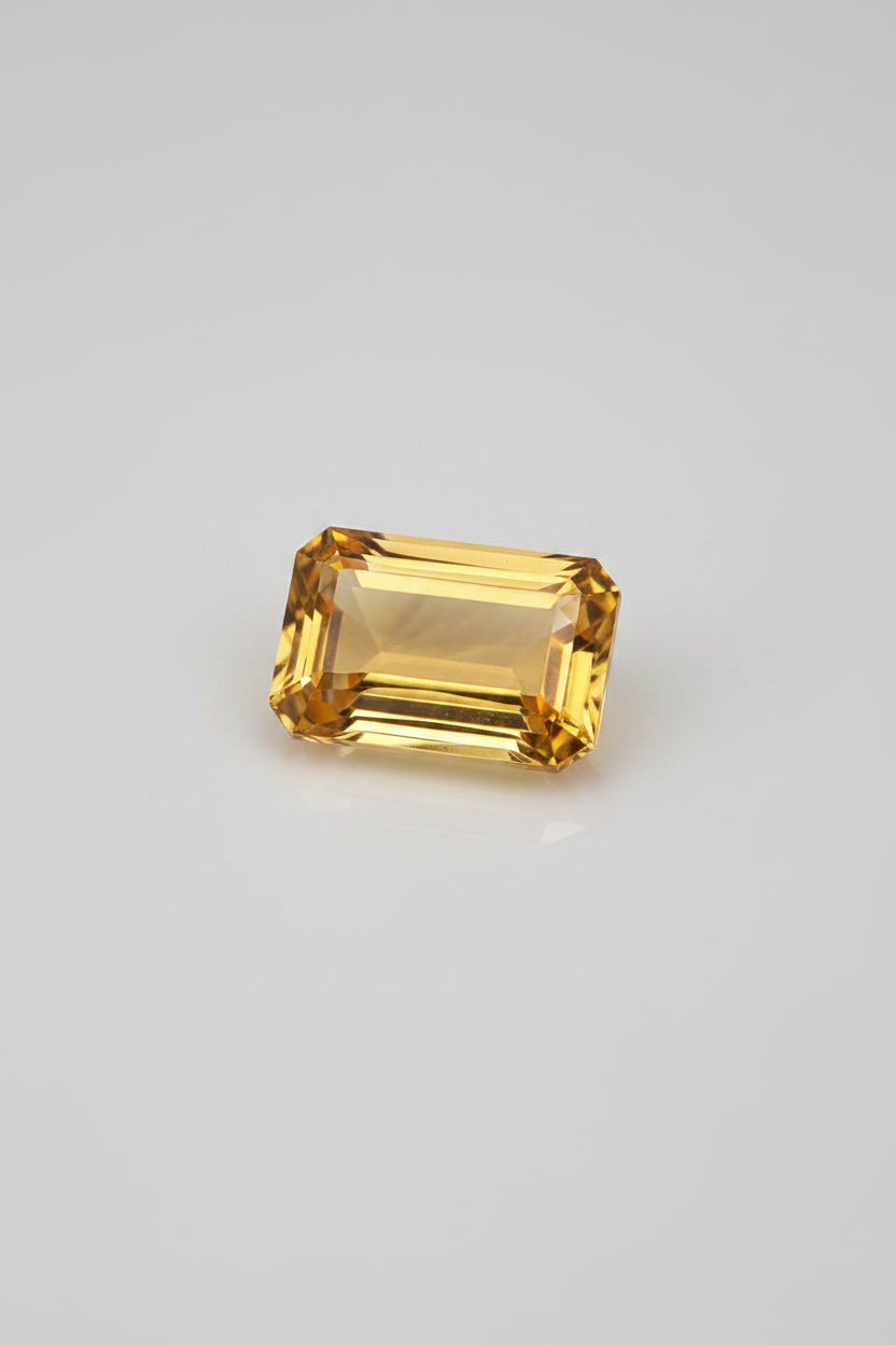 Yellow Citrine Gemstone | 5 Carats | Natural & Certified