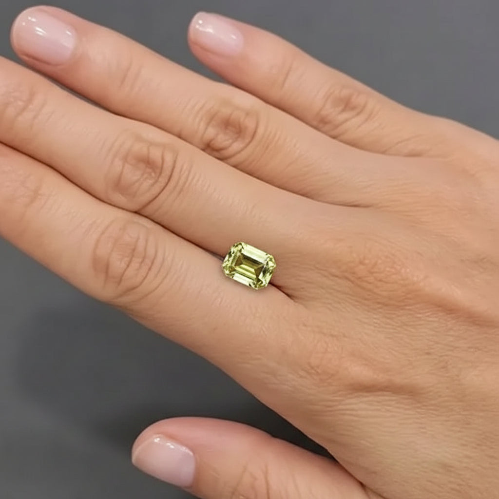 Yellow Sapphire Stone - 7 to 7.8 Carat Approx