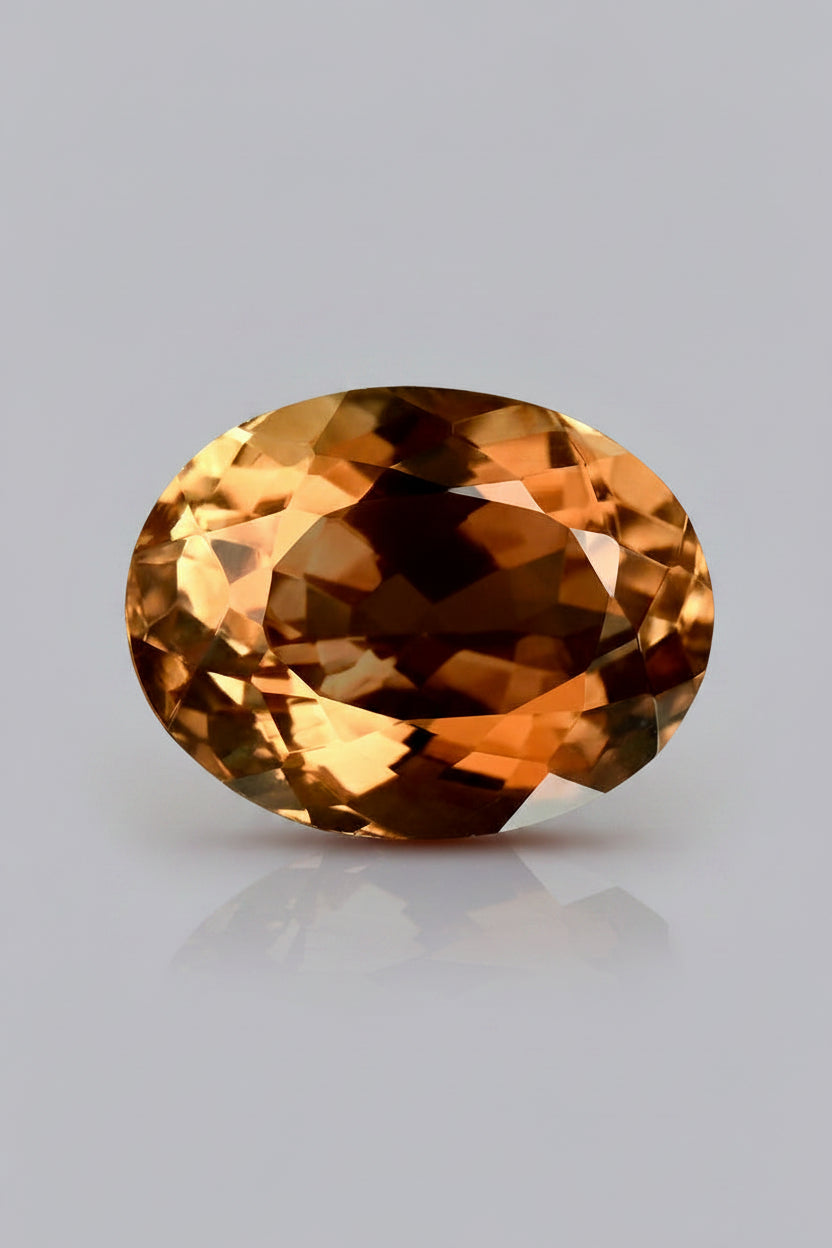 Yellow Topaz Stone - 4 Carat Approx