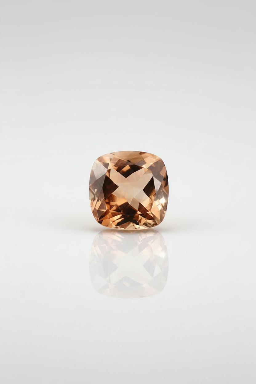 Yellow Topaz Stone 3 Carat | Natural Golden Topaz for Jupiter