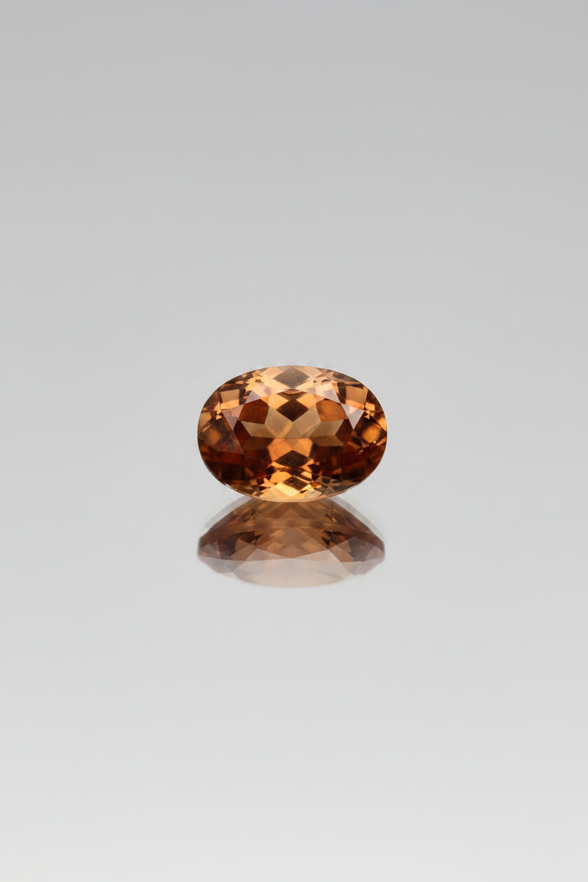 Yellow Topaz Stone 6 Carat | Natural Golden Topaz for Jupiter
