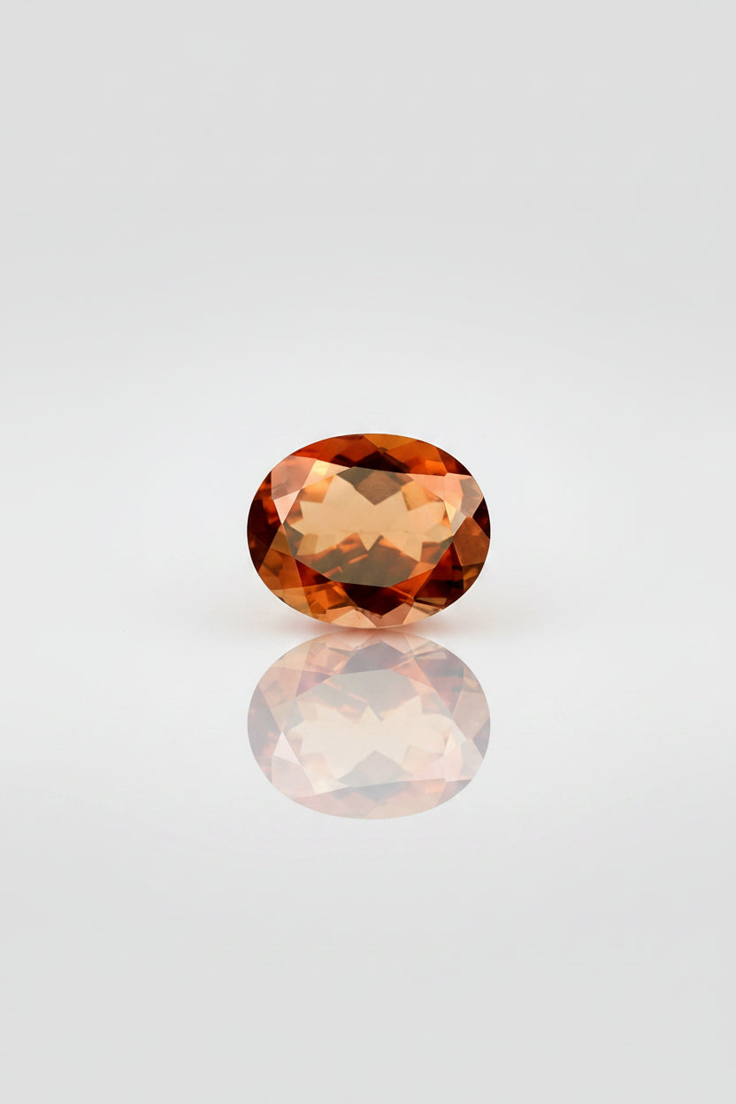 Yellow Topaz Stone 6 Carat | Natural Golden Topaz for Jupiter