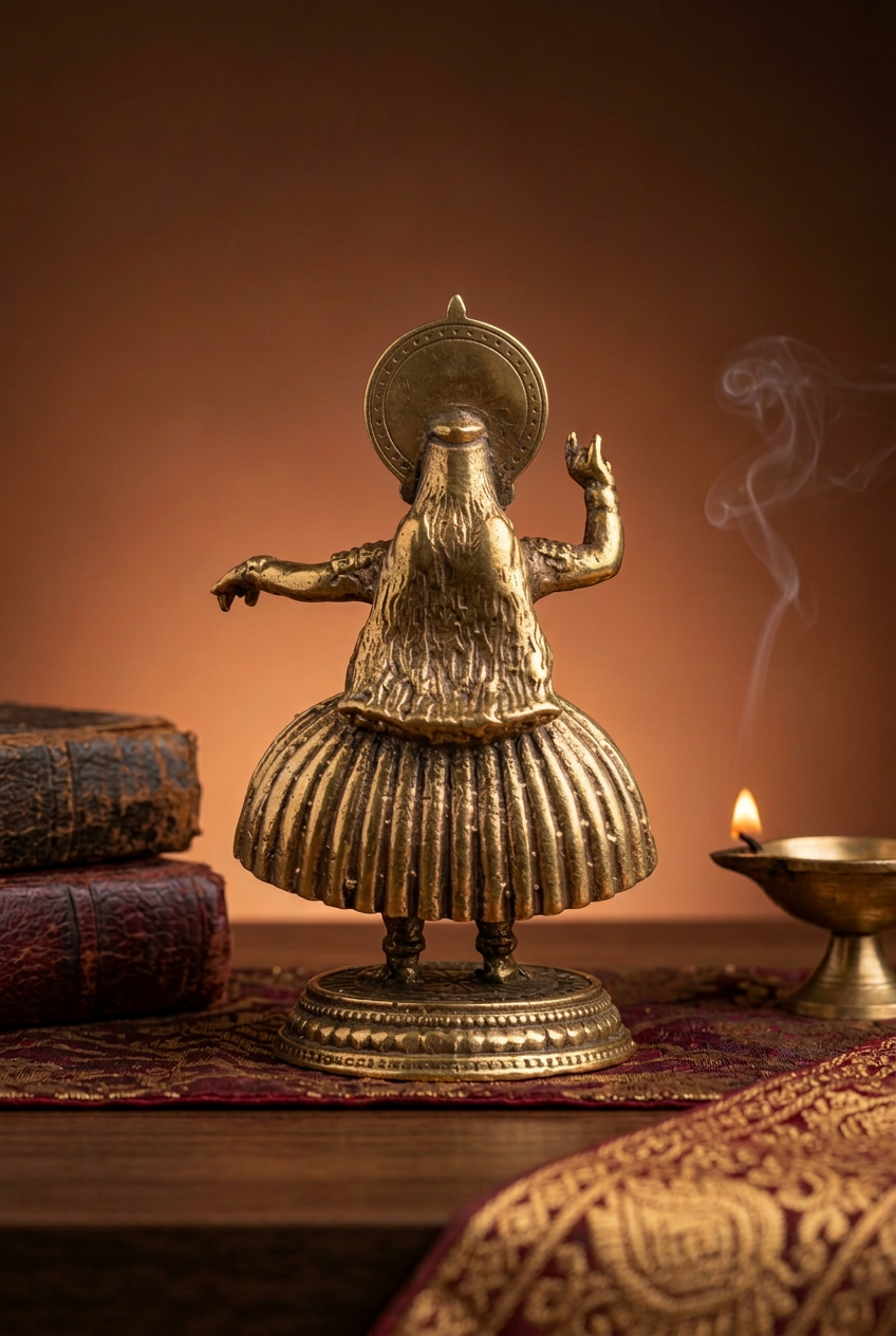 Kathakali Ashtadhatu Brass Miniature Idol