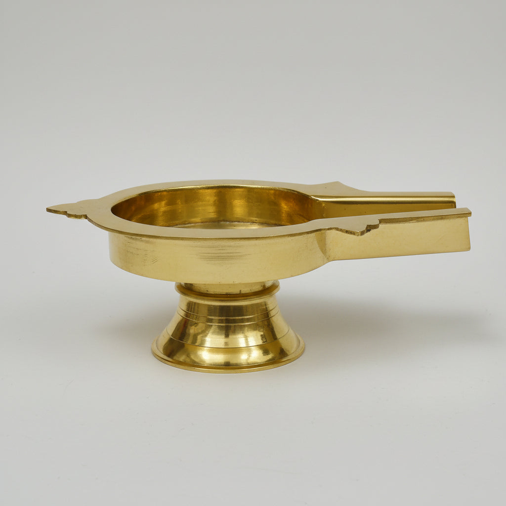 Brass Abhishek Tray-27 inches