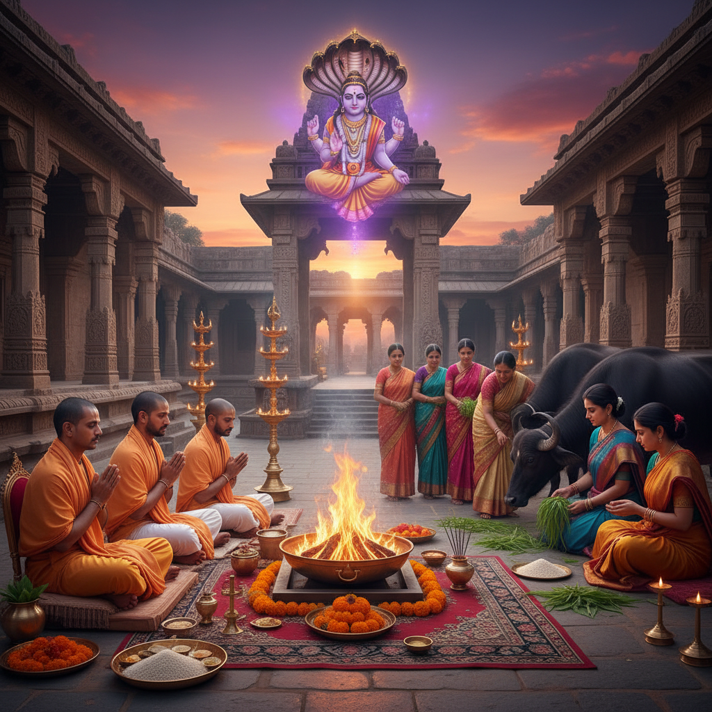 Feed Buffaloes for blessings of Planet Rahu-365 Days