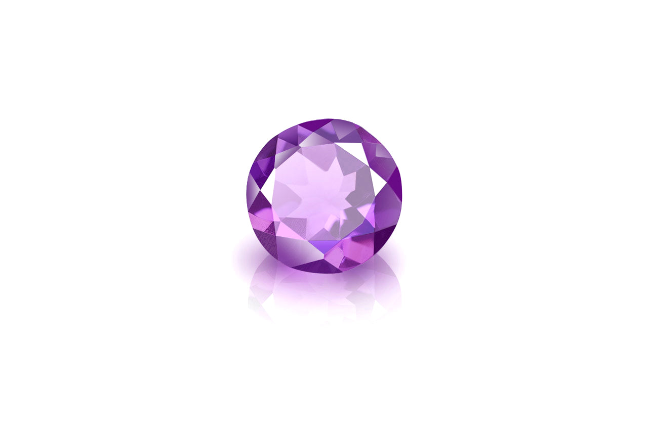 Amethyst - 3 to 4 Carats - Round