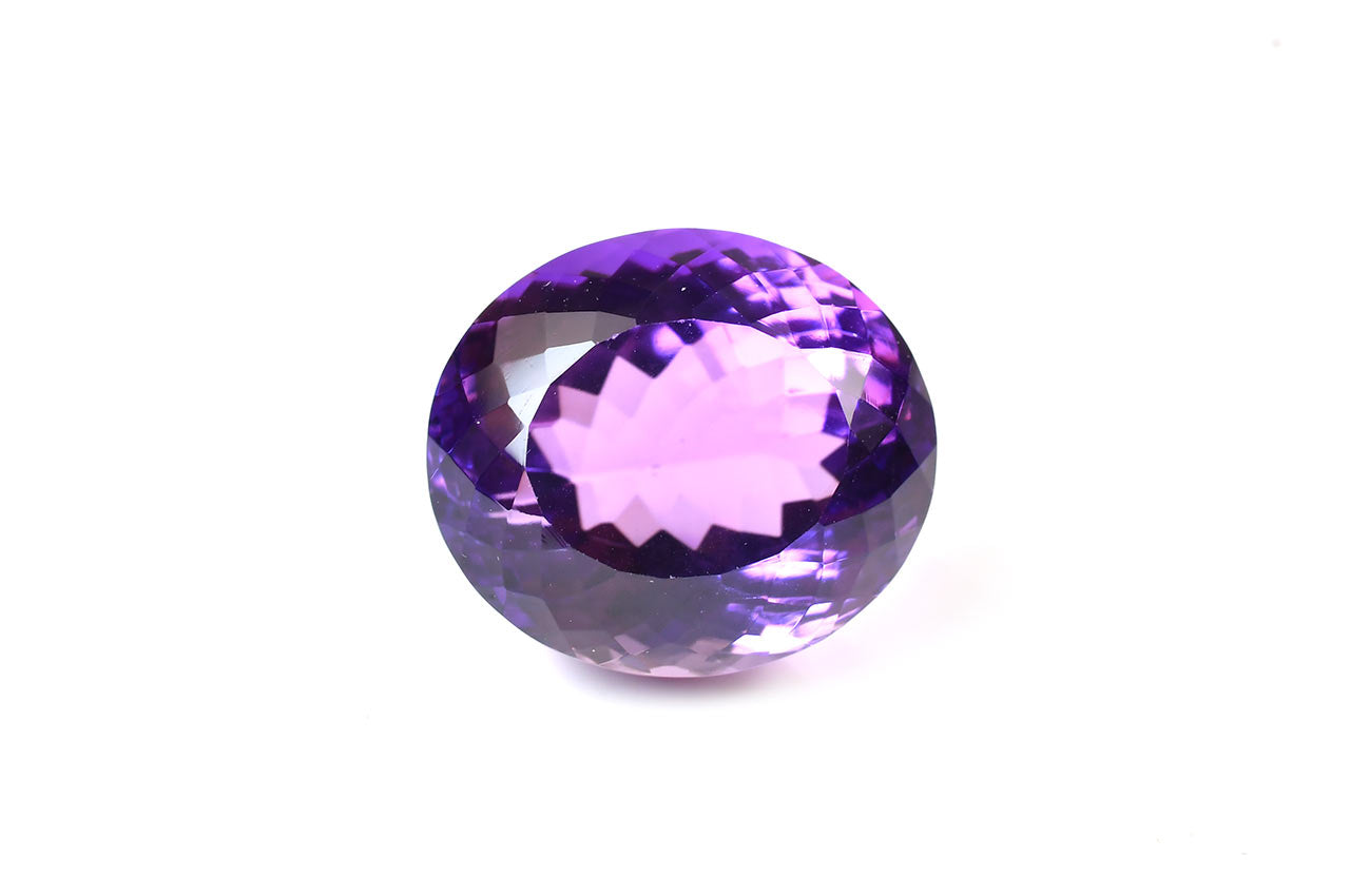 Amethyst - 17.80 Carats - Oval