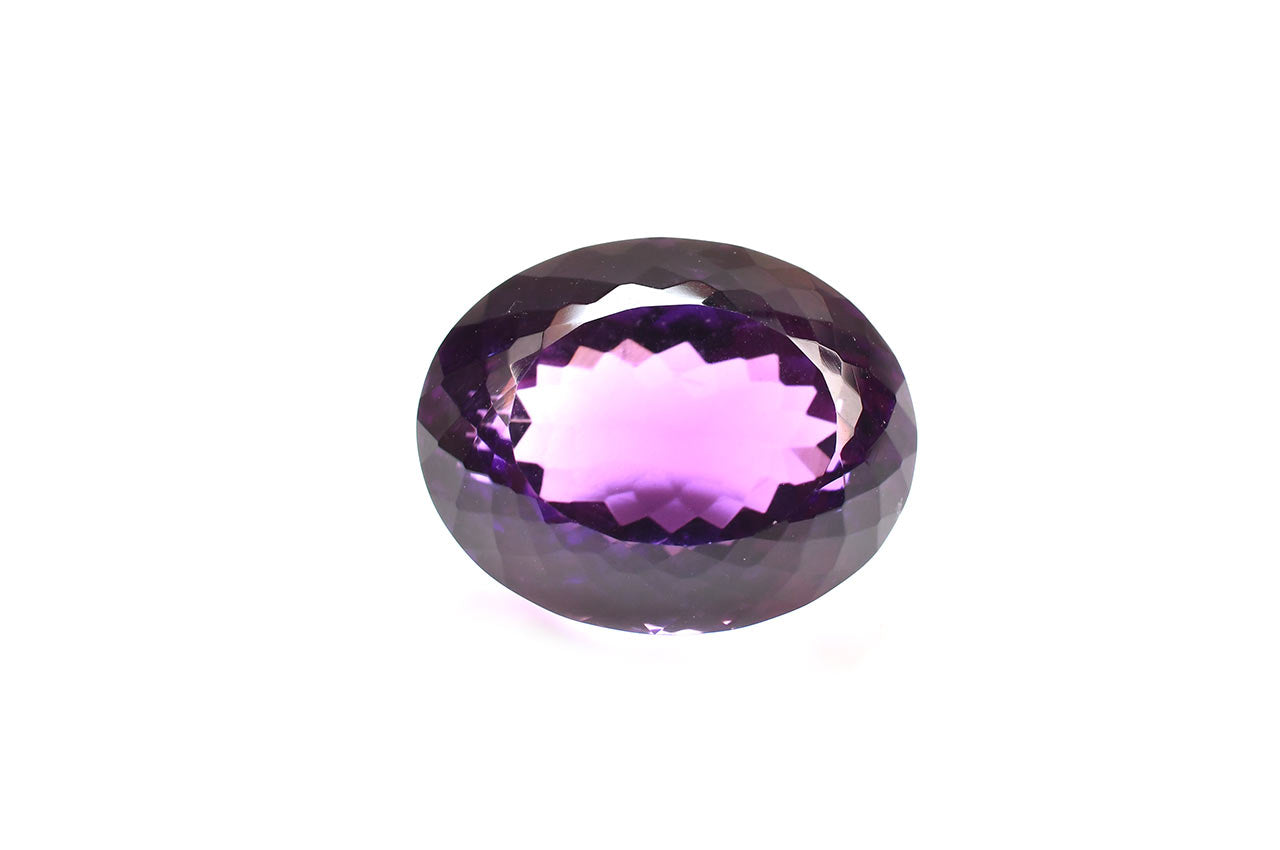Amethyst - 24.50 Carats - Oval