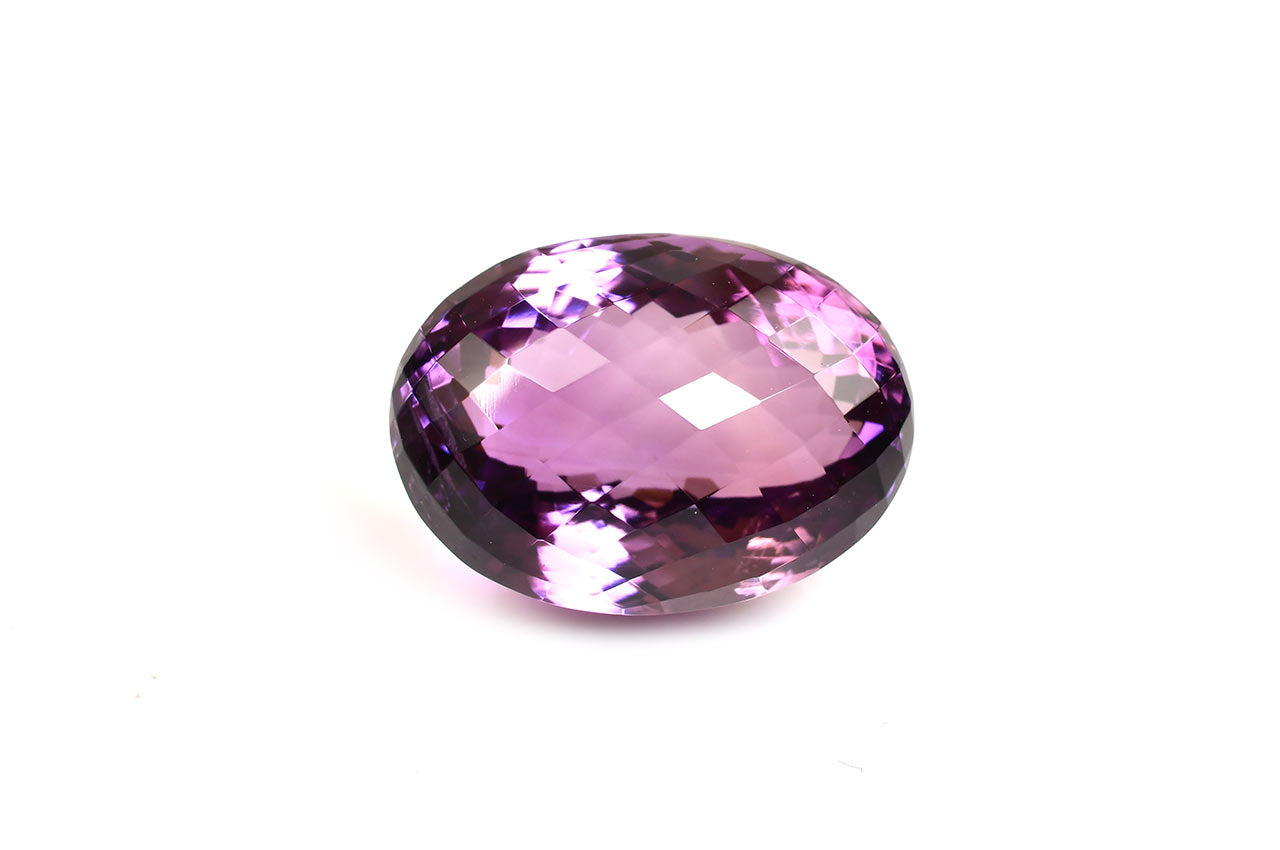 Amethyst - 25.40 Carats - Oval