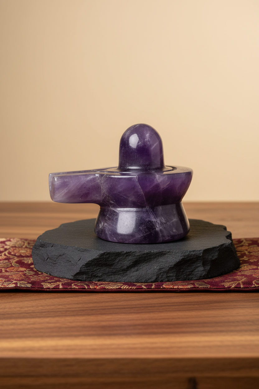 Amethyst Shivling 1 – Signature Brand Theme