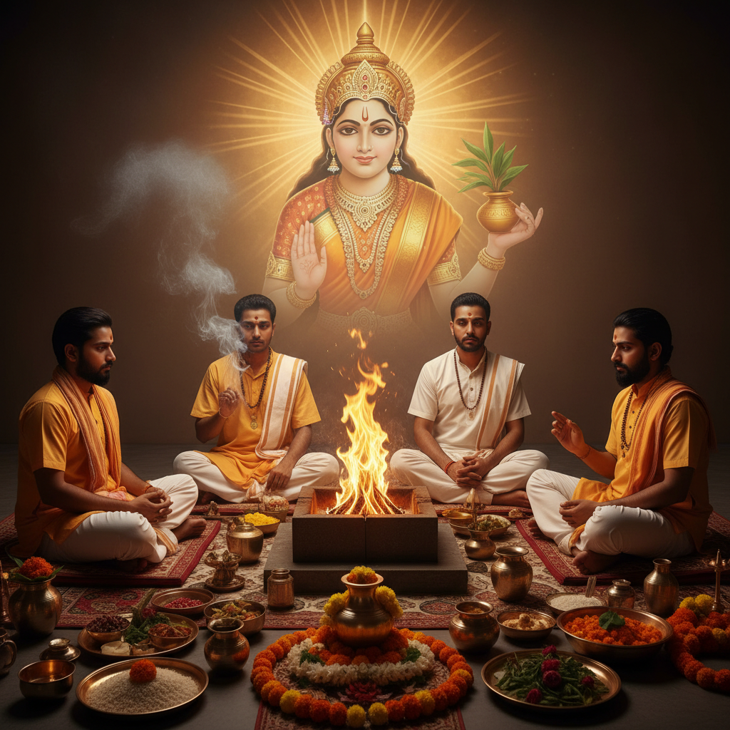 Bhumi Devi Gayatri Mantra Japa and Yagna-125000 Chants