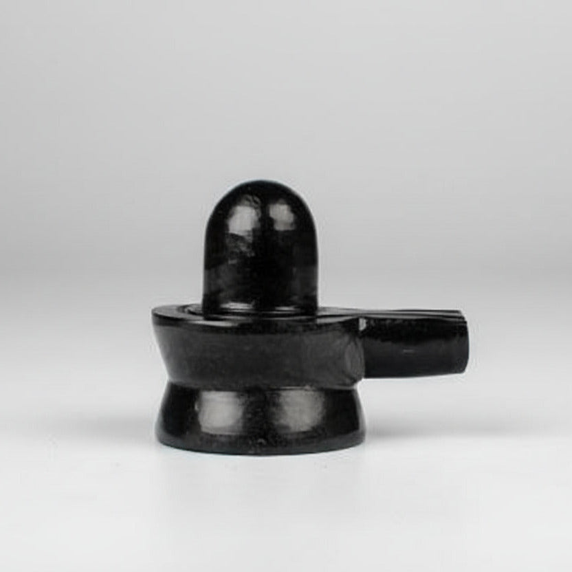 Black Jade Shivaling 150 to 160 gms