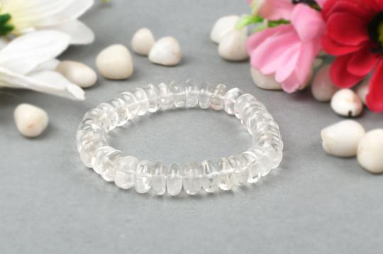 Crystal Bracelet Elliptical Beads-10 mm