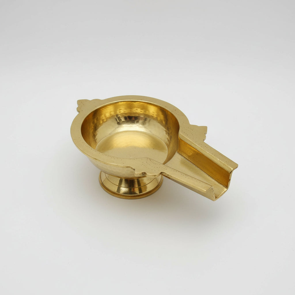 Brass Abhishek Tray-23 inches