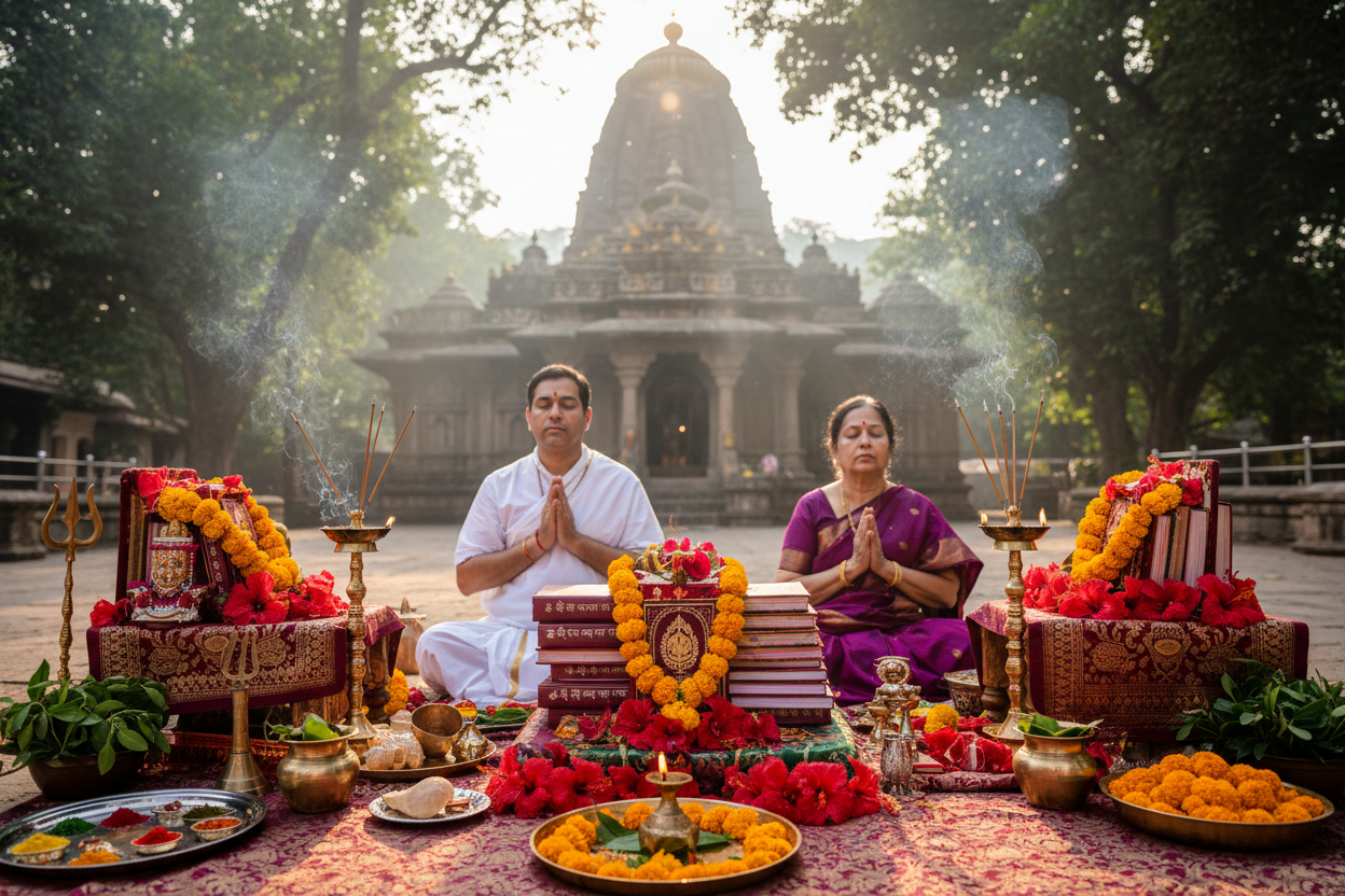 Devi Kavach Paath at Kamakhya Temple-Kali Devi