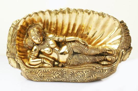 Sita Devi Brass IdolA Woman of Virtue)-Antique Finish