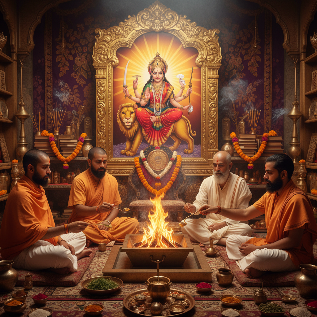 Durga Chalisa Paath-51 Paath