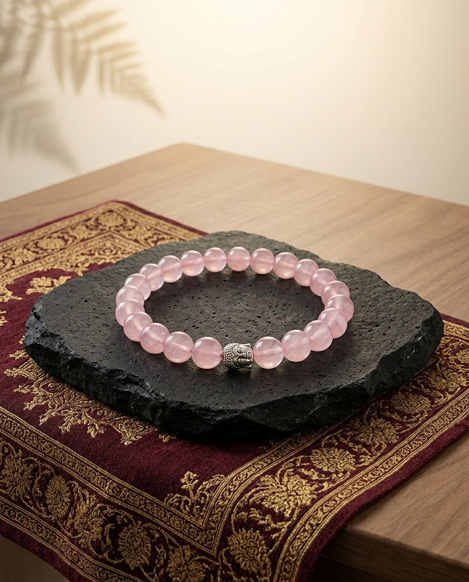 Love Attraction Bracelet | Original Rose Quartz