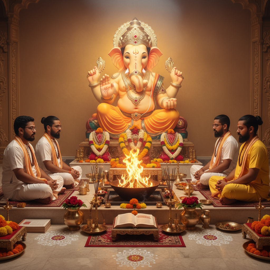 Ganapati Atharvashirsha Paath-5100 Recitations
