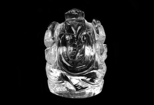 Sphatik Ganesh Idol - 34 gms