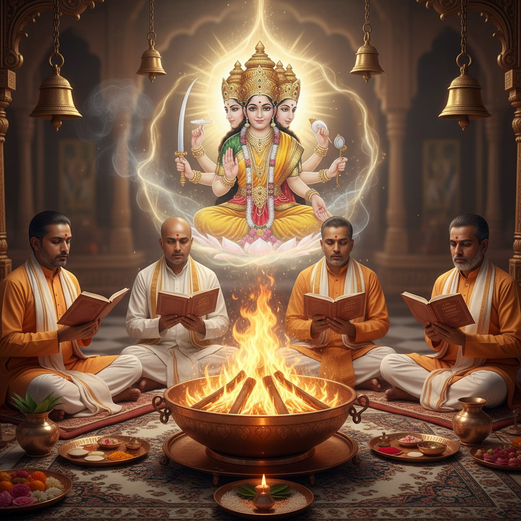 Gayatri Chalisa Paath-108 Paath