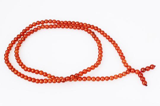 Gomed Round Mala (4 mm)-139 Beads