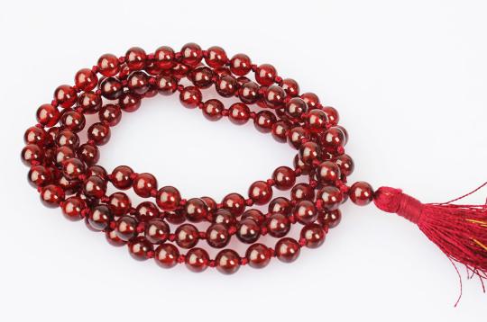 Gomed Round Mala (5 mm)-109 Beads