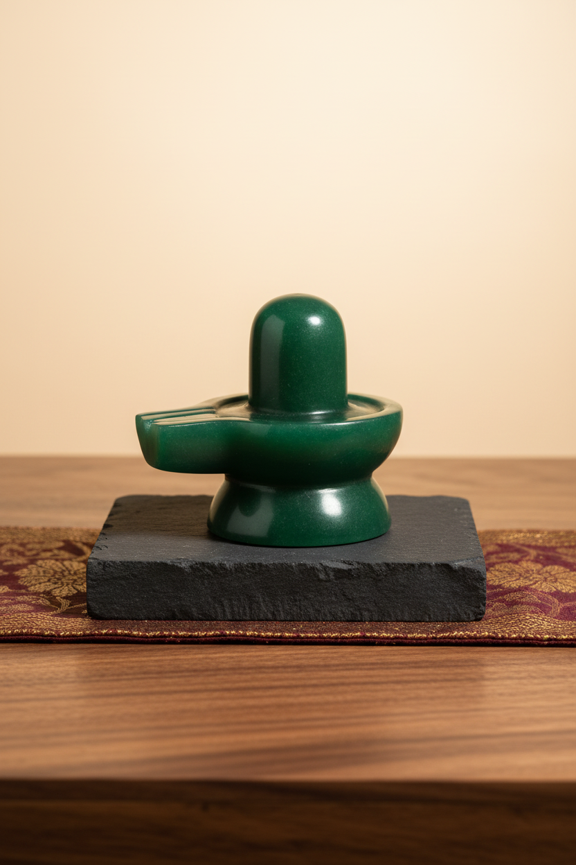 Green Jade Shivling 1 – Signature Brand Theme