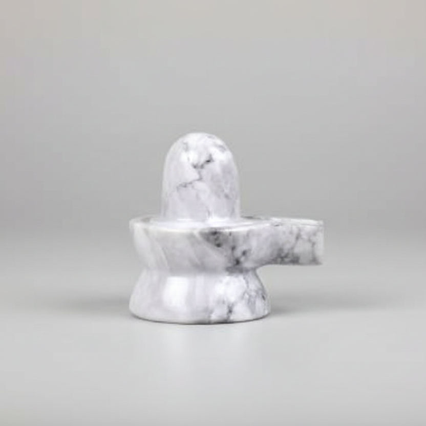 Howlite Shivling 100 to 110 gms