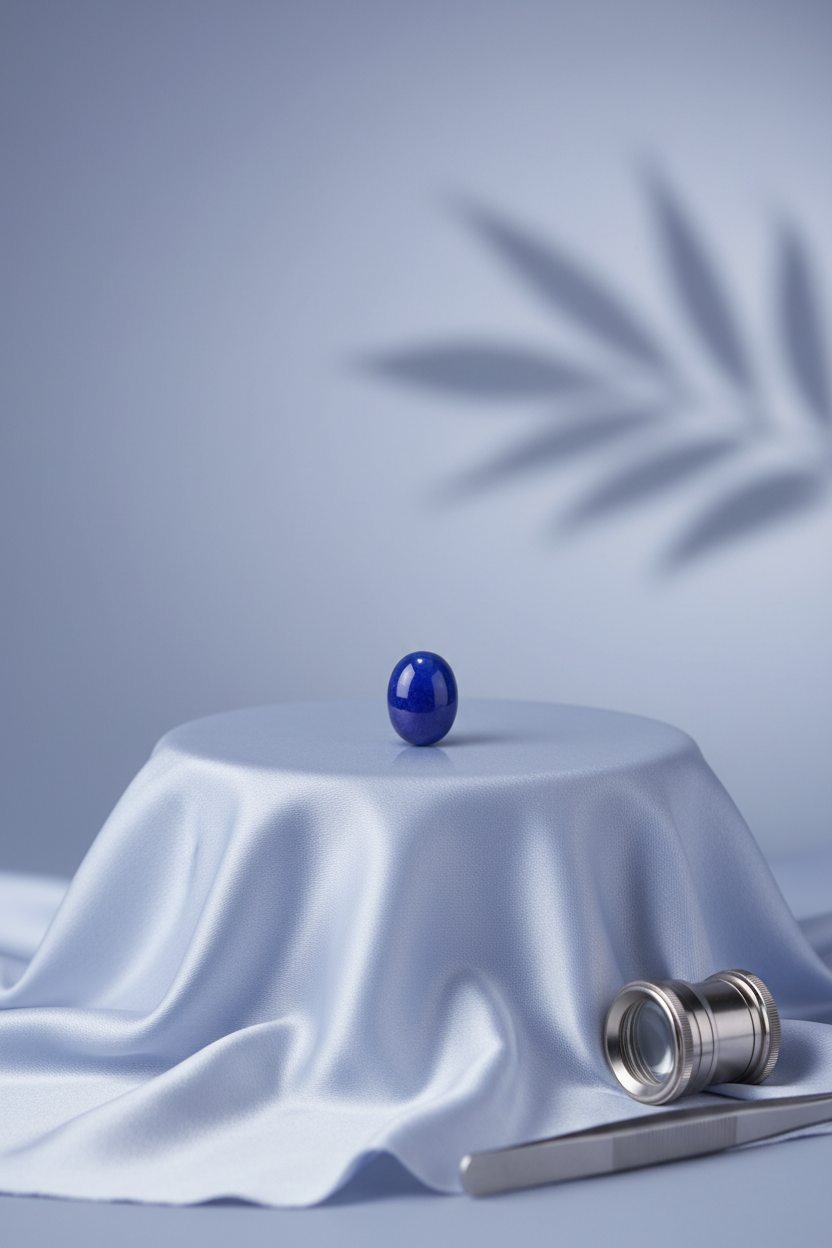 Blue Jade Stone 4 Carat | Natural Crystal for Peace & Wisdom - ManiMonk