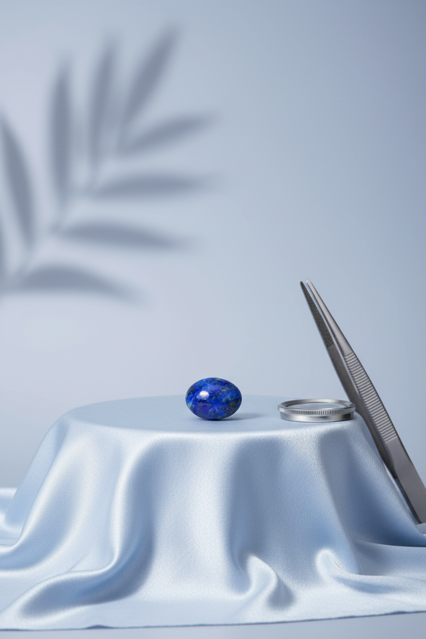 Natural Lapis Lazuli Stone – 3 Carat | Crystal of Wisdom & Truth - ManiMonk