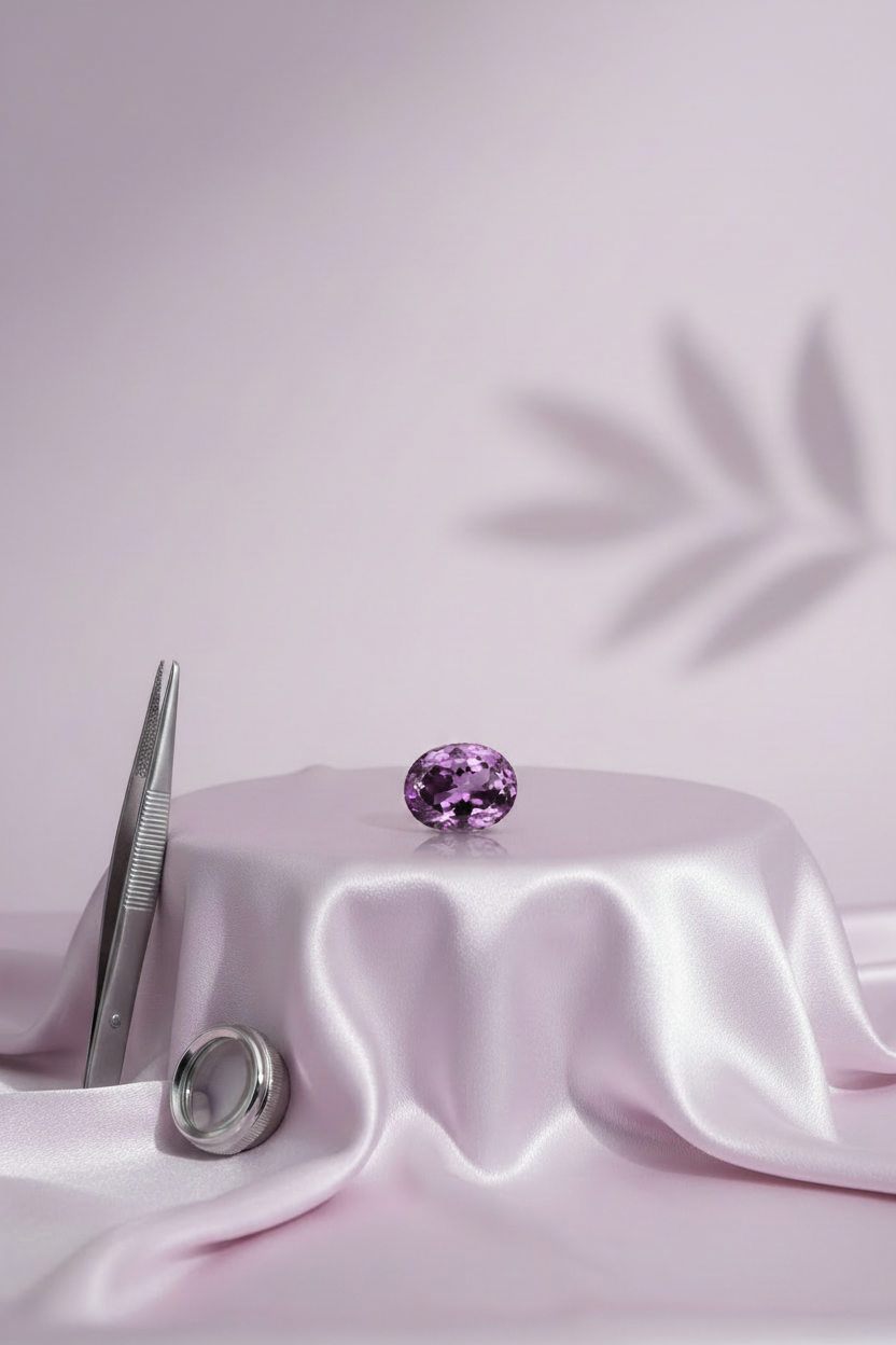 Khooni Neelam 7 Carat | Natural Purple Sapphire Stone - ManiMonk