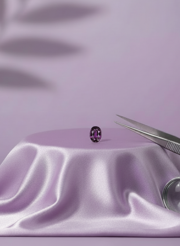 Khooni Neelam 3 Carat | Natural Purple Sapphire Stone - ManiMonk