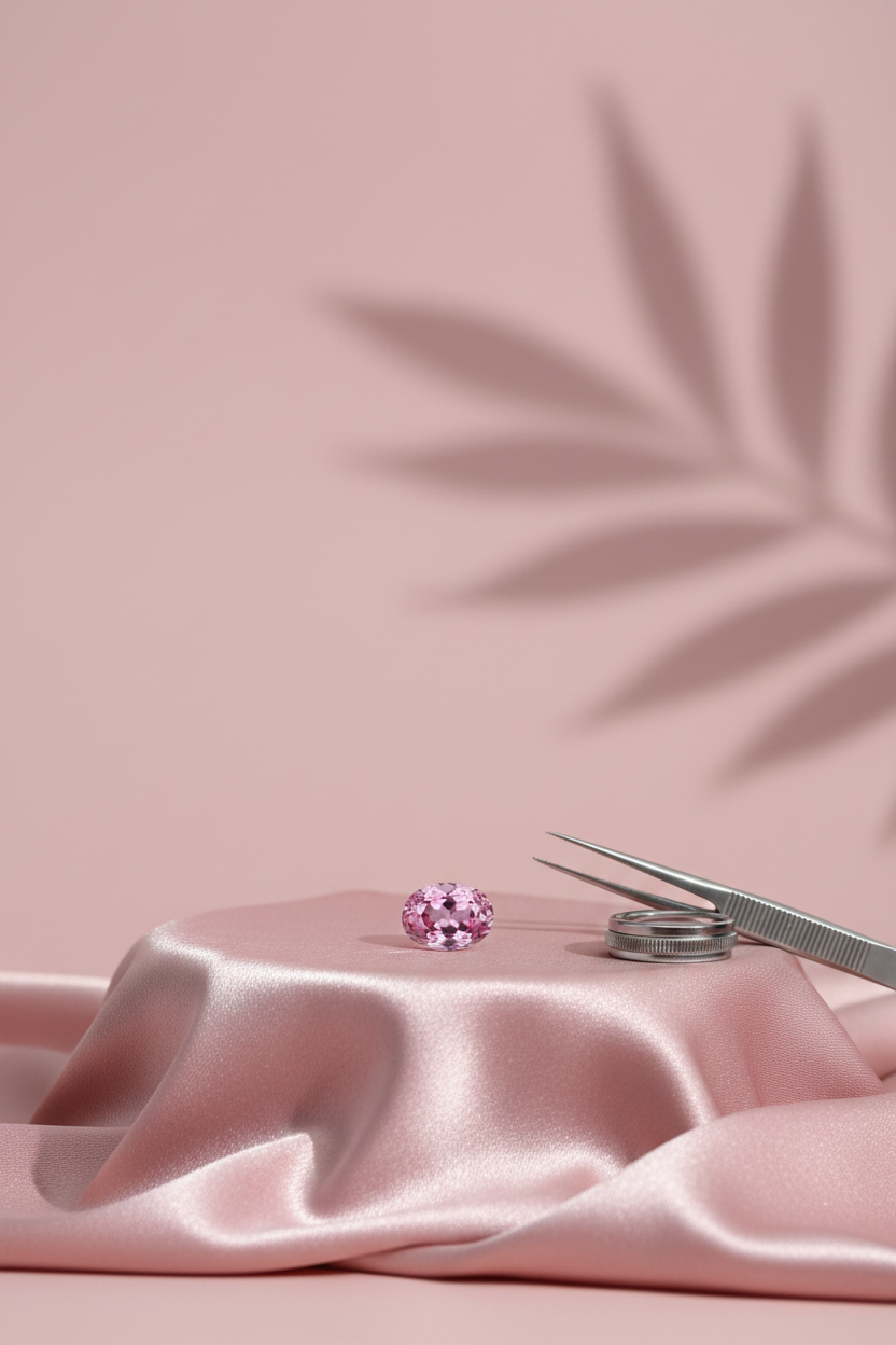 Pink Sapphire Stone 2 Carat | Natural Venus Gemstone - ManiMonk