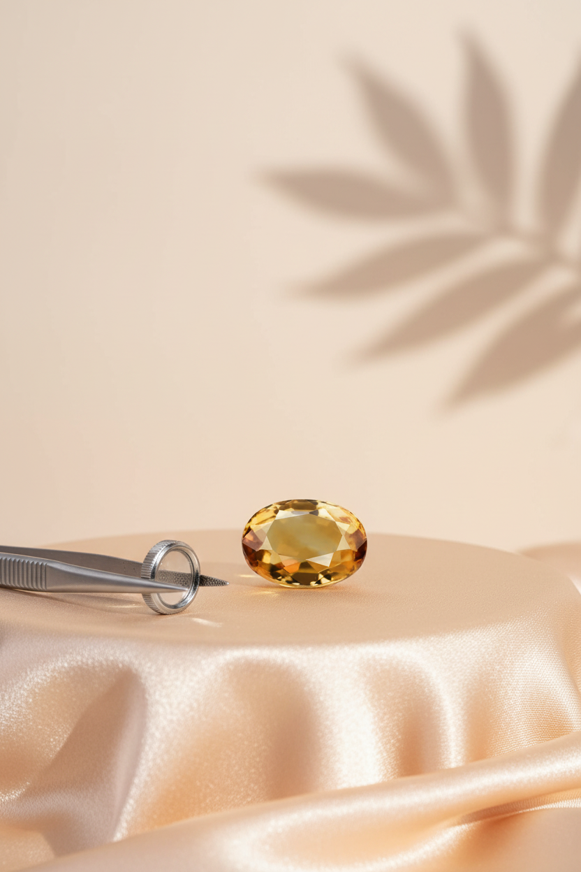 Yellow Citrine - 3 Carats - ManiMonk