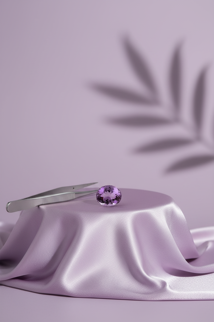 Amethyst Stone - 3 Carat Approx
