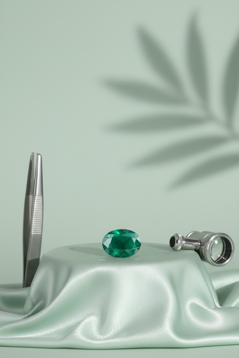 Emerald Stone - 6 Carat Approx - Natural Panna Gemstone for Mercury