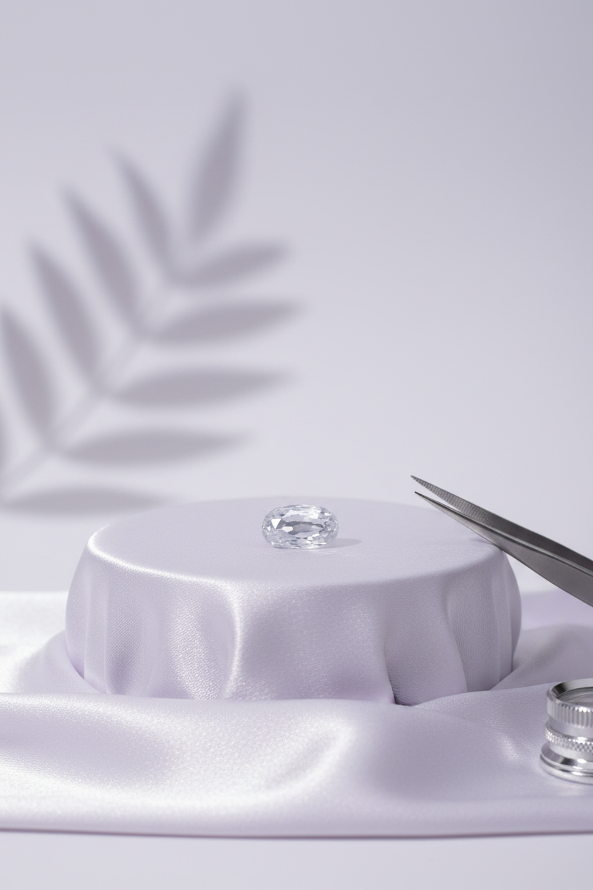 White Zircon Stone - 4 Carat Approx - Natural Gemstone for Venus